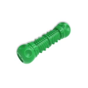 Rubber Squeaky Bone Shape Chew Toy